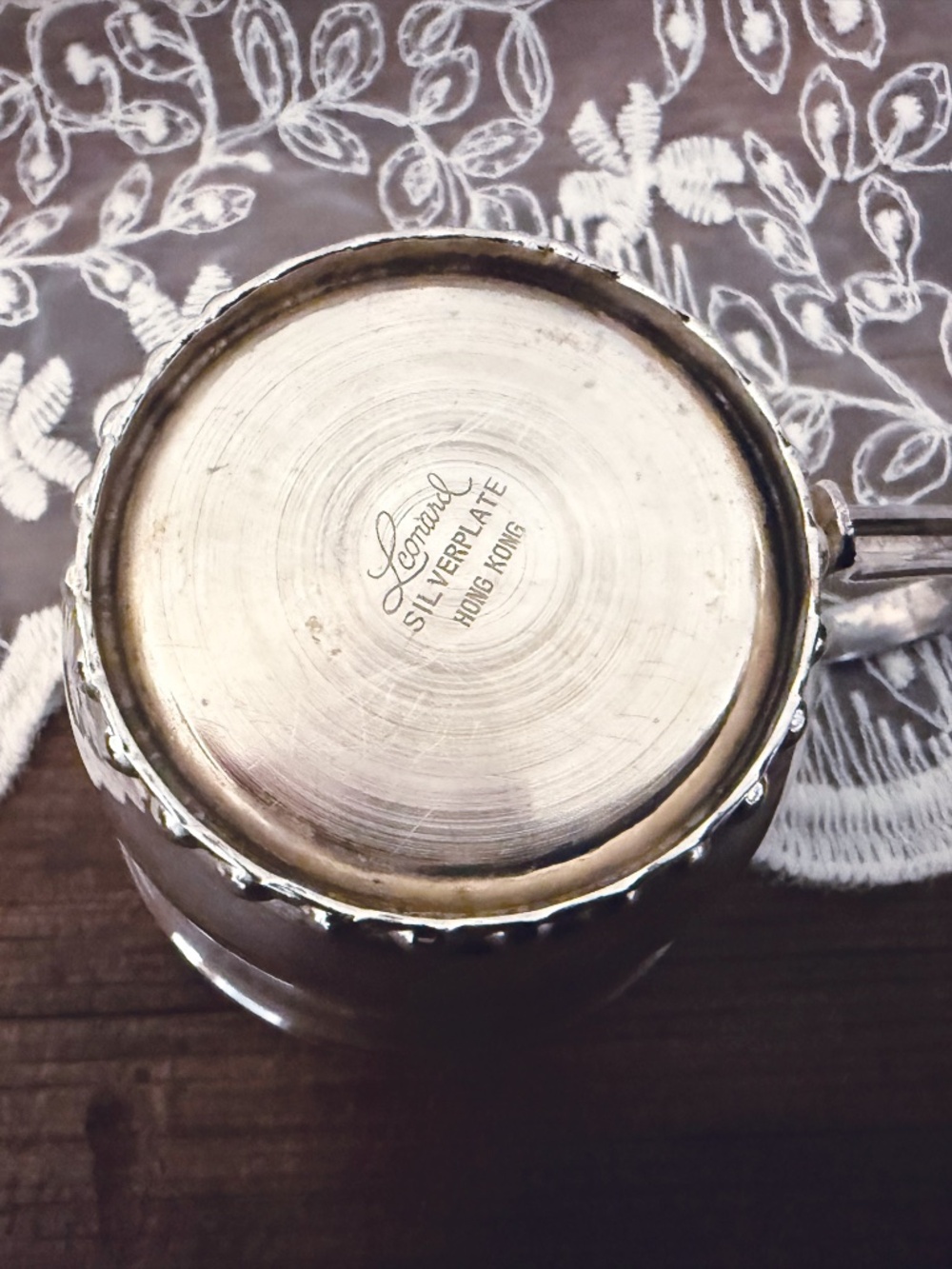 Silver Plated Baby Cup - Picture 4 of 4